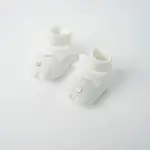 Set phụ kiện sơ sinh Nous 4 món màu trắng