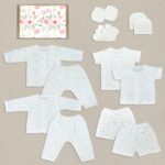 Set quà sơ sinh Kiza bé gái 10 món